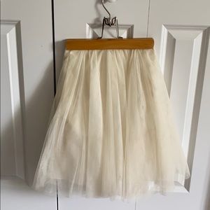 Jenny Yoo Flower Girl Skirt (size 5)